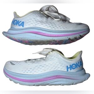 Hoka One Kawana Ice Water White Ice Blue Women’s 11 B Running Shoe Gym With Box